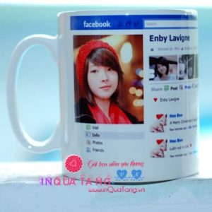 In cốc hình facebook timeline của bạn