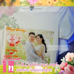 In ảnh lên áo, in hình, logo lên áo đôi, áo gia đình, áo nhóm, áo lớp