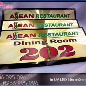 In quà tặng doanh nghiệp Bảng Biển Phòng Khách Sạn, Tòa Nhà, Văn Phòng
