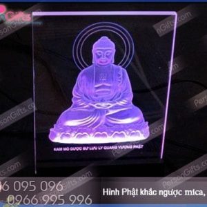 In quà tặng doanh nghiệp Biểu Trưng in UV LED, Khắc Ngược