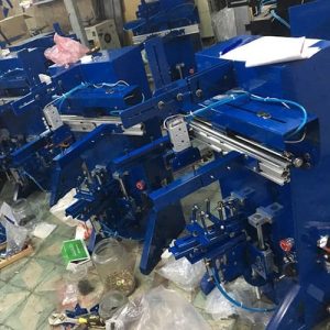 Máy in lụa tròn, máy in lưới tròn, máy in cốc thủy tinh siêu nhanh Hà Nội