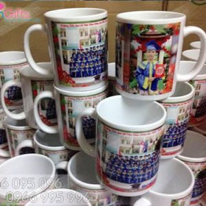 In ảnh lên cốc lớp trường ngô quyền