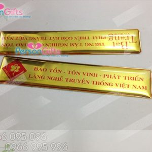 In nhãn decal tem nhựa dẻo decal dán sản phẩm nội thất máy móc