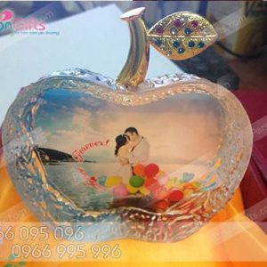In ảnh lên pha lê táo sần đẹp ý nghĩa
