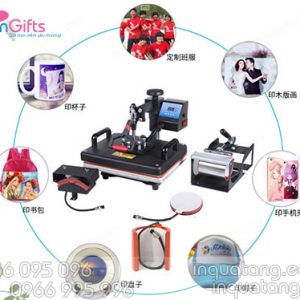 Máy in chuyển nhiệt đa năng 8 trong 1
