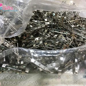 Ghim gắn làm bảng tên cài áo dài 3 đốt