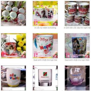 In ảnh lên cốc rẻ đẹp lấy ngay ở Hà Nội