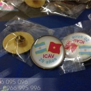 Làm huy hiệu cài áo nhanh, rẻ đẹp nhất Hà Nội