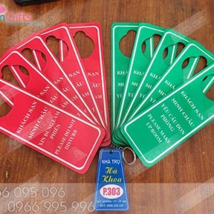 In biển tên phòng khách sạn, nhà nghỉ giá rẻ ở Hà Nội