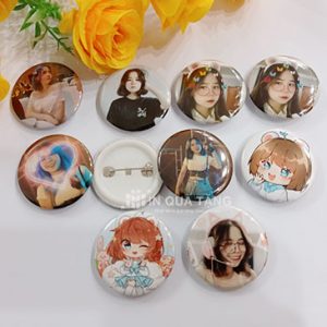 In huy hiệu siêu dễ thương Mèo Simmy rap