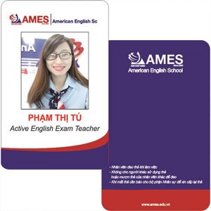 Kích thước bảng tên nhân viên tiêu chuẩn