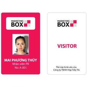 Kích thước bảng tên nhân viên thông dụng hiện nay