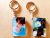 Móc khóa acrylic chữ nhật hình idol
