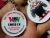 Móc khóa acrylic tròn VOV
